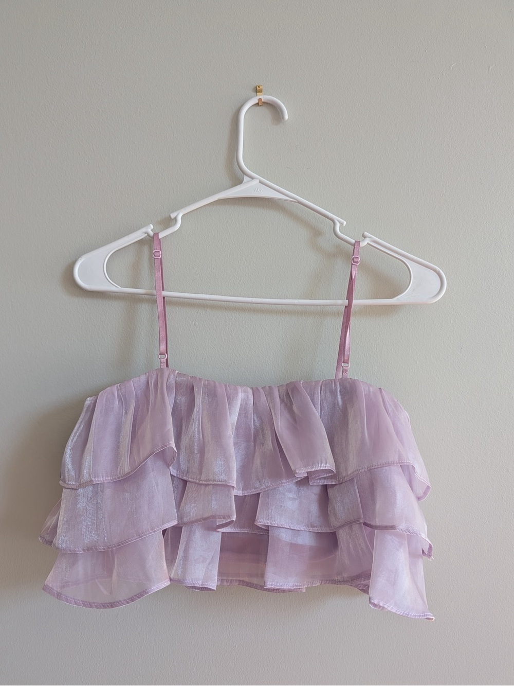 Klesis Lilac Satin Skirt - Light Lavender